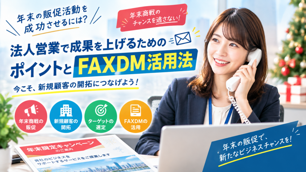 FAXDMの原稿制作のコツとは?反響率を高めるために押さえておきたいポイント